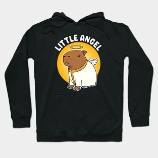 Little Angel Capybara Cartoon Hoodie